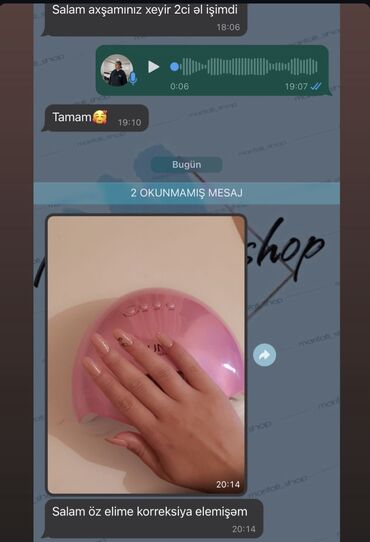 Manikür, pedikür aparatları: Dırnaq setini bizdən al 💥 Pulsuz online kursdan yararlan💥 — 12