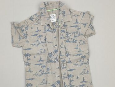 Shirts: Shirt 3-4 years, condition - Very good, pattern - Print, color - Grey