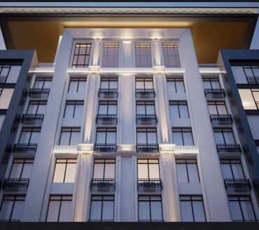офис в жилом доме: 4 бөлмө, 155 кв. м, Элитка, 9 кабат, ПСО (өзү оңдоп түзөтүп бүтүү үчүн)