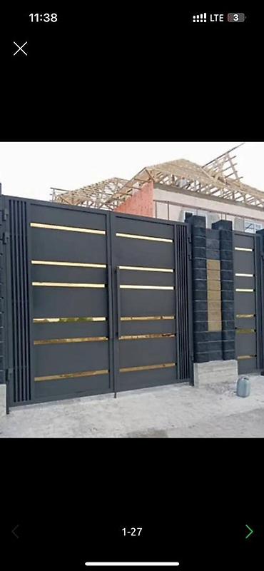 Распашные ворота: Современные уличные ворота премиум‑класса Gate Kraft. - Конструкция — 13