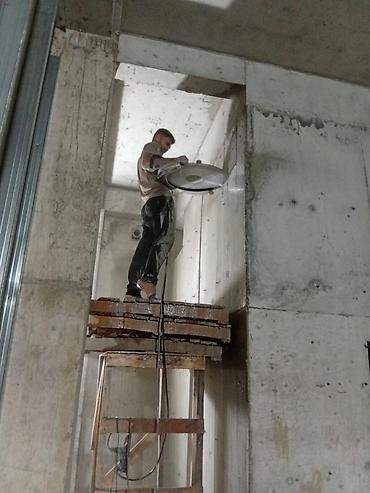 Beton işləri: Beton kəsimi və deşilməsi xidməti - Divar və döşəmələrdə dəqiq kəsim — 4