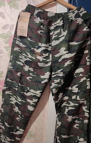 Брюки: Продаются:Камуфляжные мужские брюки Puyiha Jeans, размер 2XL. - — 1