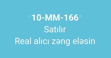 Bu dövlət nömrə nişanı satılır. Nömrə "10-MM-166" kombinasiyasına