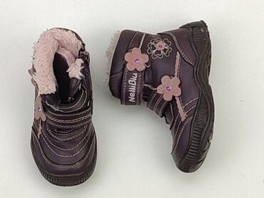 wysokie ciepłe buty na zimę: High boots 24, Used