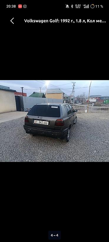 wolksvagen vento: Volkswagen Golf: 1992 г., 1.8 л, Механика, Бензин, Хэтчбэк — 1