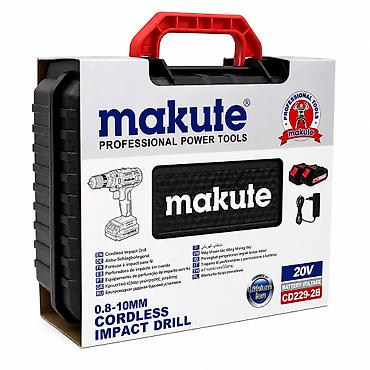 drel dəsti: №: 4163 Məhsulun adı: Drel Makute CD229, 20 Vt Brend: Makute — 3