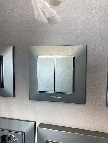 Двухклавишный выключатель Panasonic - Тип: механический