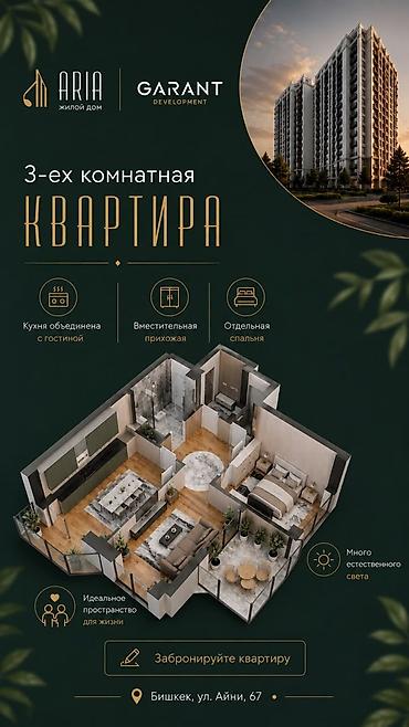 жк кунгей: Жилой дом ARIA от GARANT Development - Трёхкомнатная квартира с — 2