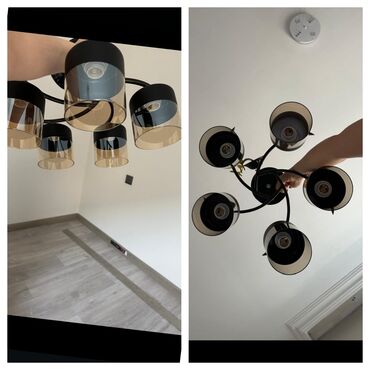 sederek çılçıraq qiymetleri: Çılçıraq, 5 lampa, Keramika