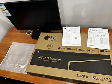 Мониторы: Монитор, LG, Б/у, LED, 21" - 22" — 7