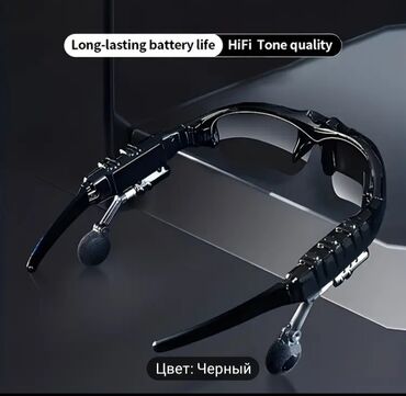 Наушники: Очки умные -- со встроенными наушниками. Коз айнек Умные очки со — 6