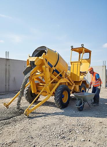 Автобетономешалки: Бетономешалка, 1991 г. — 2