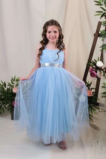 Платья: Детское платье, цвет - Красный, Новый — 3