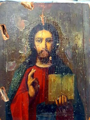Şəkillər, tablolar: MƏSİH PANTOKRATOR (PANTOKRATOR). Rusiya, 19-cu əsrin sonu - 20-ci