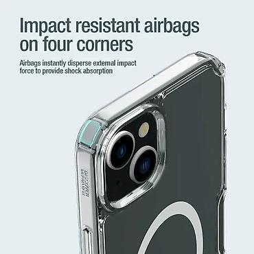 Maske i futrole za telefone: Maska Nillkin Nature Pro Magnetic za iPhone 15 Plus 6.7 transparent — 11