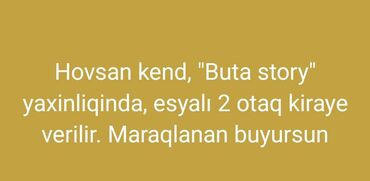 дешевые дома в баку: Hövsan kende 2 otaqlı ev kiraye verilir