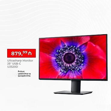 ucuz modemler: Monitor "Ultrasharp / 25" USB-C" 🌟 Texniki Göstəricilər - Ultrasharp — 1