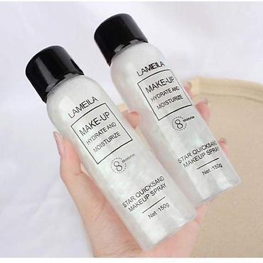 Косметика: Спрей-фиксатор для макияжа Lameila Make-Up Hydrate and Moisturize - — 3
