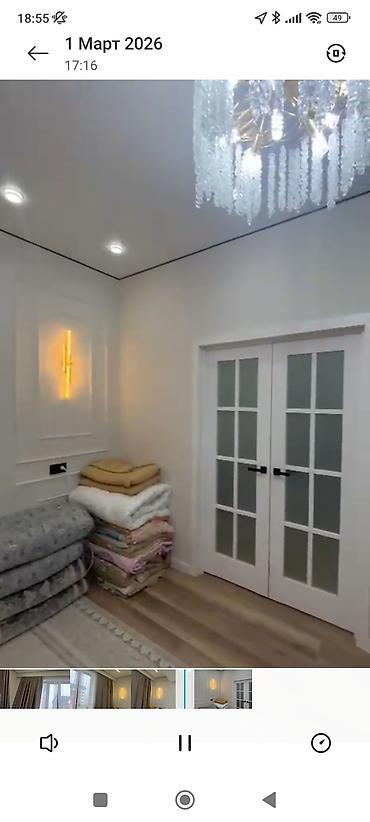 квартира 5 мик: 2 комнаты, 60 м², Тунгуч мкр 5 этаж, Дизайнерский ремонт — 7