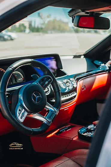 icarə avto: Mercedes-Benz S-Class AMG (sedan) 4MATIC – premium seqmentdə güc və — 3