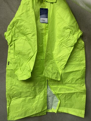 Kombinezonlar: Qırmızı rəngli iş geyimi dəsti – kombinezon və qışlıq iş gödəkçəsi - — 8