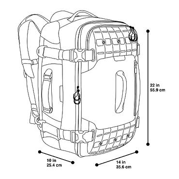 тактич: Maxpedition ironcould 48 литра американская тактическая сумка для — 5