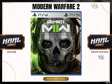 PS5 (Sony PlayStation 5): PS4 və PS5 üçün Call of Duty: Modern Warfare 2 oyunu 👑 PS4 və PS5 — 1
