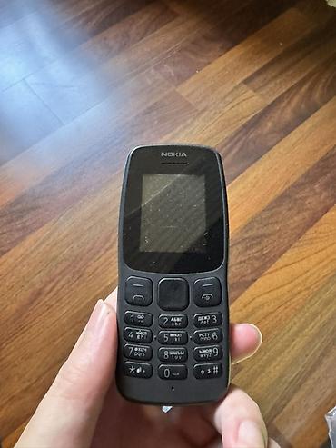 mini utu: Nokia 106, rəng - Qara, Düyməli — 2