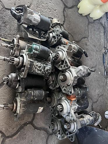 Стартеры, бендиксы: Стартер Volkswagen Б/у, Оригинал, Германия — 1