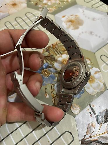 tap az saatlar orient: Prezdentiski Boz Mat Mekaniki qol saatı Rolex Paslanmaz polad safari — 3