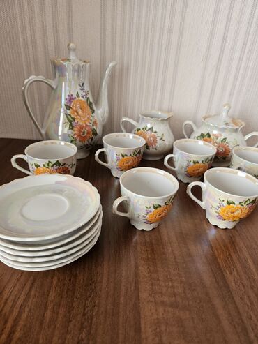 Qəhvə dəstləri və servizlər: Qəhvə dəsti, 6 nəfərlik, Rusiya — 4