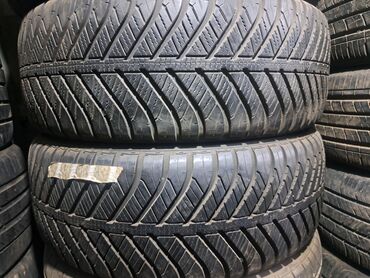 Шины: Шины 215 / 55 / R 17, Всесезонная, Б/у, Пара, Легковые, Goodride
