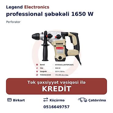 cekic 2018 cekic 2018: Elan başlığı: Perforator professional şəbəkəli 1650 W Perforator — 1