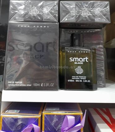 qramla ətirlərin topdan satışı: Ətir Smart Black Kişilər üçün oduncaqlı aromatik bir ətirdir. O bir