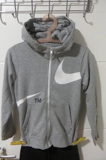 nike duks bez kapuljace: Nike, M (EU 38), color - Grey