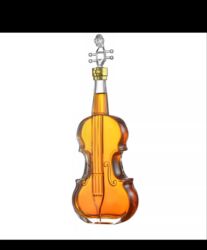 Часы для дома: Skripka formalı şüşə qab Şüşə skripka formalı içki qabı - Həcmi