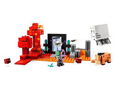 Оюнчуктар: Продаю конструктор LEGO "Minecraft The Nether Portal Ambush" 🔥 LEGO — 3