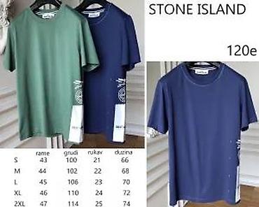 Majice: Men's T-shirt Stone Island, bоја - Svetloplava — 17
