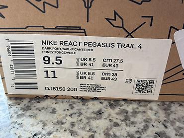 pegas: Оригинальные Кроссовки для бега по пересечённой местности Nike React — 4