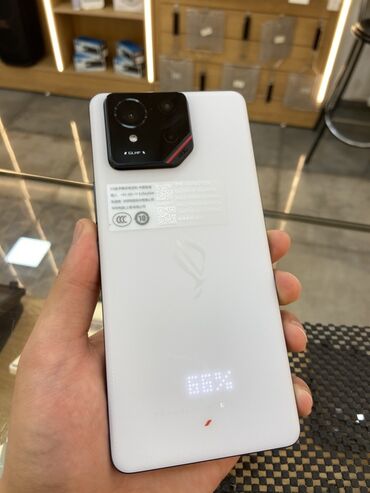 телефон игровой: Asus ROG Phone, Новый, 512 ГБ, цвет - Белый