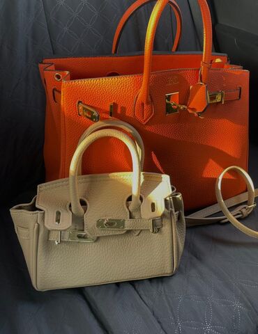 Другая женская одежда: Продаю две сумки. Оранжевая Hermes Birkin люкс качество 1 в 1, в at lalafo.kg Другая женская одежда: Продаю две сумки. Оранжевая Hermes Birkin люкс качество 1 в 1, в