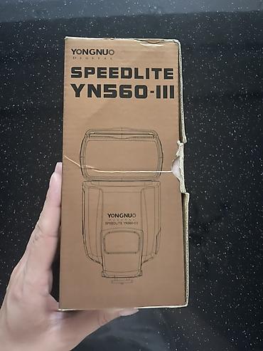 Фото и видеокамеры: Yongnuo Digital Speedlite YN560-III fotoaparat fleşi Xüsusiyyətlər: - — 1