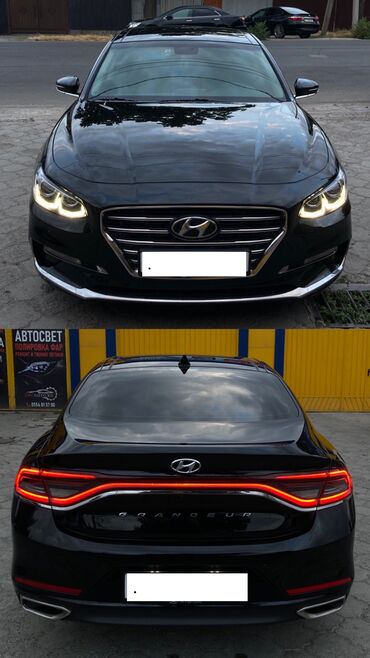 hyundai gran: Hyundai Grandeur: 2018 г., 3 л, Типтроник, Газ, Седан