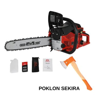 polovni delovi za stihl motorne testere: PROLINETECH Motorna testera 3,1 KS + POKLON Sekira Karakteristike