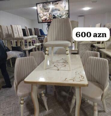 Dolablar: Qonaq otağı üçün, Yeni, 6 stul