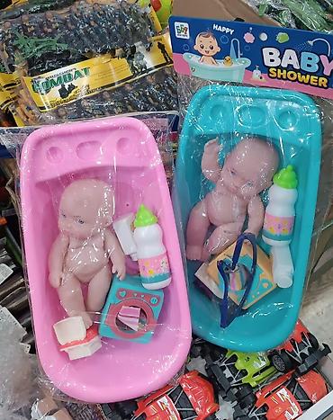 robot itin qiymeti: Uşaq oyuncaq dəsti – “Baby Shower” vannalı körpə - Dəst tərkibi — 1