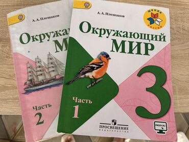 дневник 3: Учебник по ОКРУЖАЮЩЕМУ МИРУ за 3 класс. Автор ПЛЕШАКОВ, 2 части. Б/у