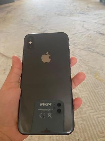 IPhone Xs, Колдонулган, 64 ГБ, Кара, Каптама, 100 % — 1