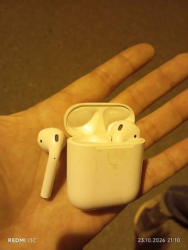 Qulaqcıqlar: Apple AirPods 2 – orijinal Xüsusiyyətlər: - Model: AirPods 2 (sənəd — 3