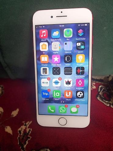 iphone 5 's: IPhone 7, Qırmızı, Barmaq izi — 1